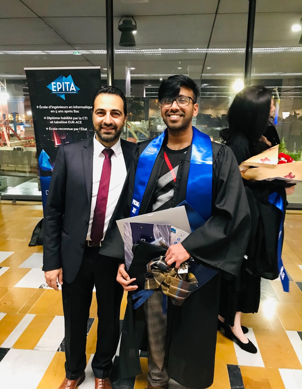 With my Dean